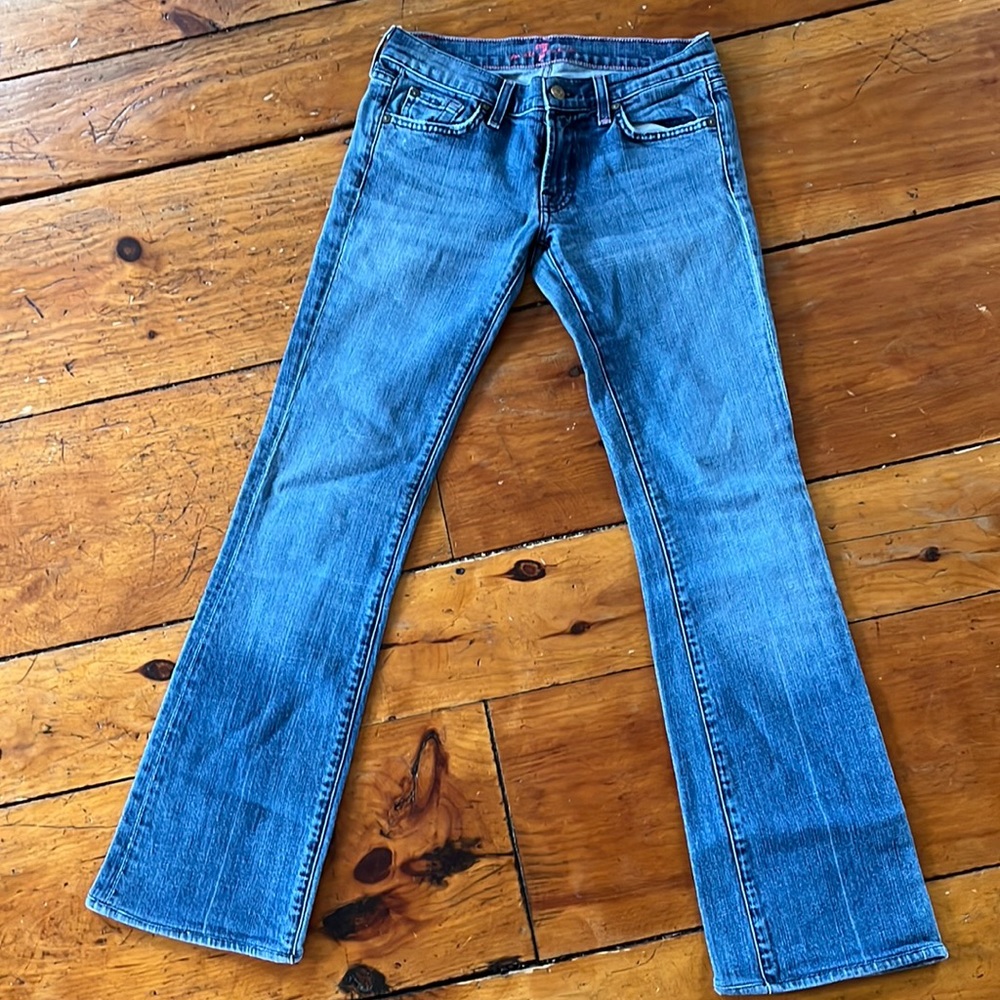 7 For all mankind boot cut jeans